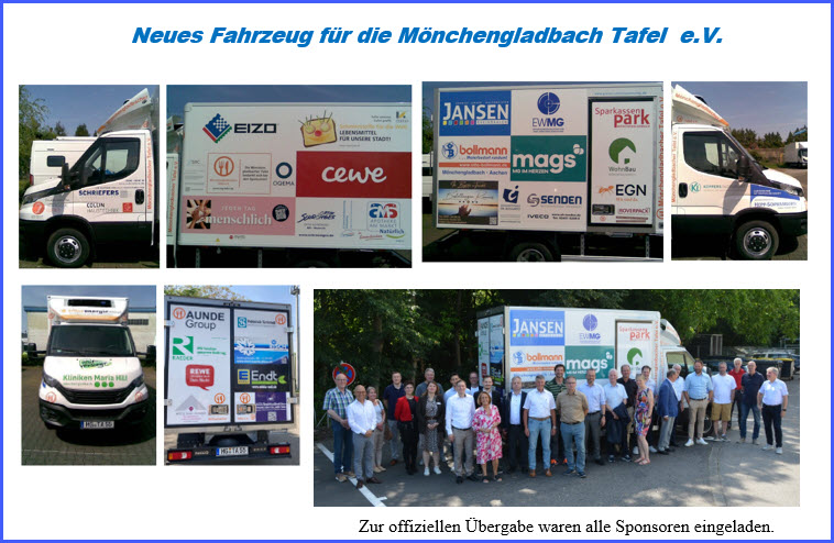 Vorstellung des neuen Kühlwagens